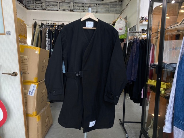 WTAPS EVASION COAT / NYCO . SATIN BLACK 1 05691