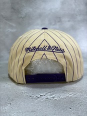 Mitchell＆Ness/ミッチェルアンドネス NBA ロサンゼルス・レイカーズキャップ クリーム