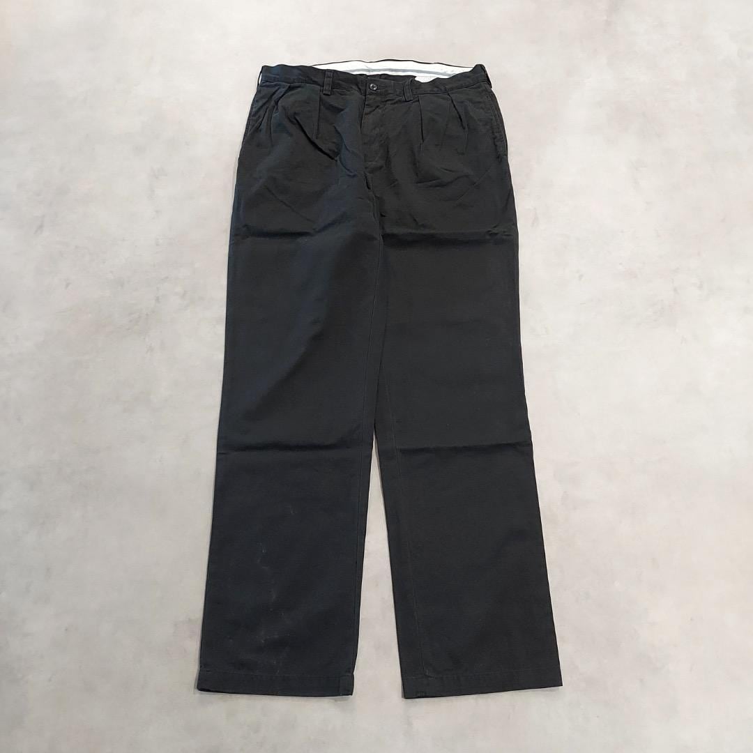 ポロバイラルフローレン W36 ポロチノ チノパン ボトム 古着 黒 16696