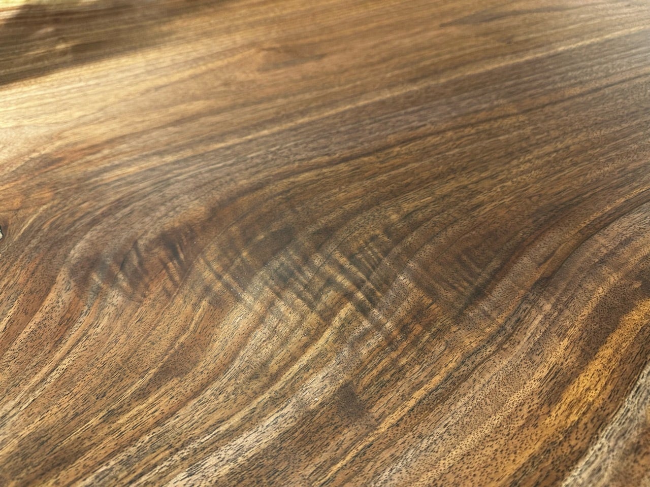 ウォールナット_2400×930-940-820×52_浅草本店_テーブル天板/一枚板