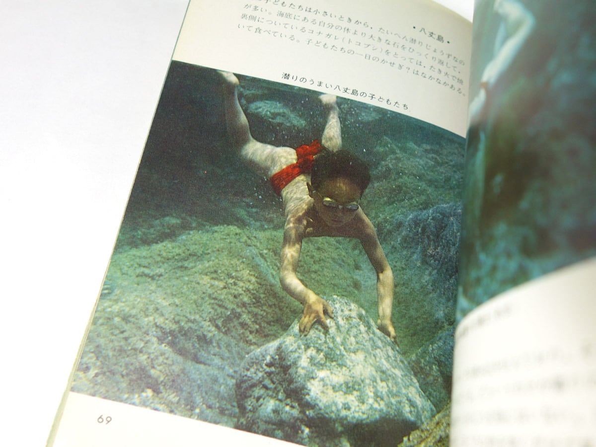【絶版・希少】青い海　大崎映晋　保育社カラーブックス　1964年　初版 青い海（大崎映晋 著）- カラーブックス58 | bookstore ナルダ