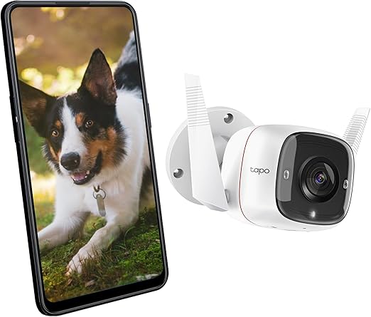 TP-Link WiFi ネットワークカメラ 屋外カメラ 1296p 300万画素 IP66