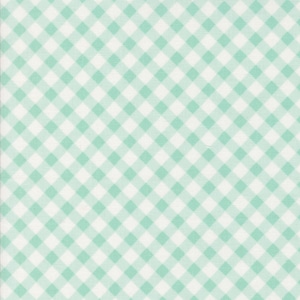 USAコットン サマータイム/ピクニックチェック/アイス  55325-18