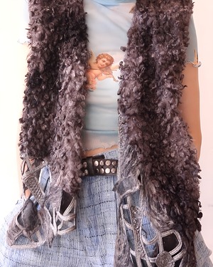 00s italy hairball design vest