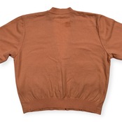 カシミヤ100% Pierre Cardin ピエールカルダン 金ボタン ニット カーディガン サイズ 40 /サーモンピンク/レディース/ビンテージ