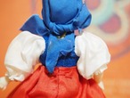 民族衣装のお人形 花かご スリープアイ 画像12