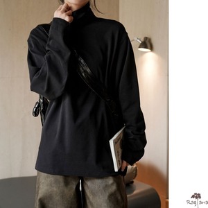 タートルネック 長袖 Tシャツ 3col M 10304