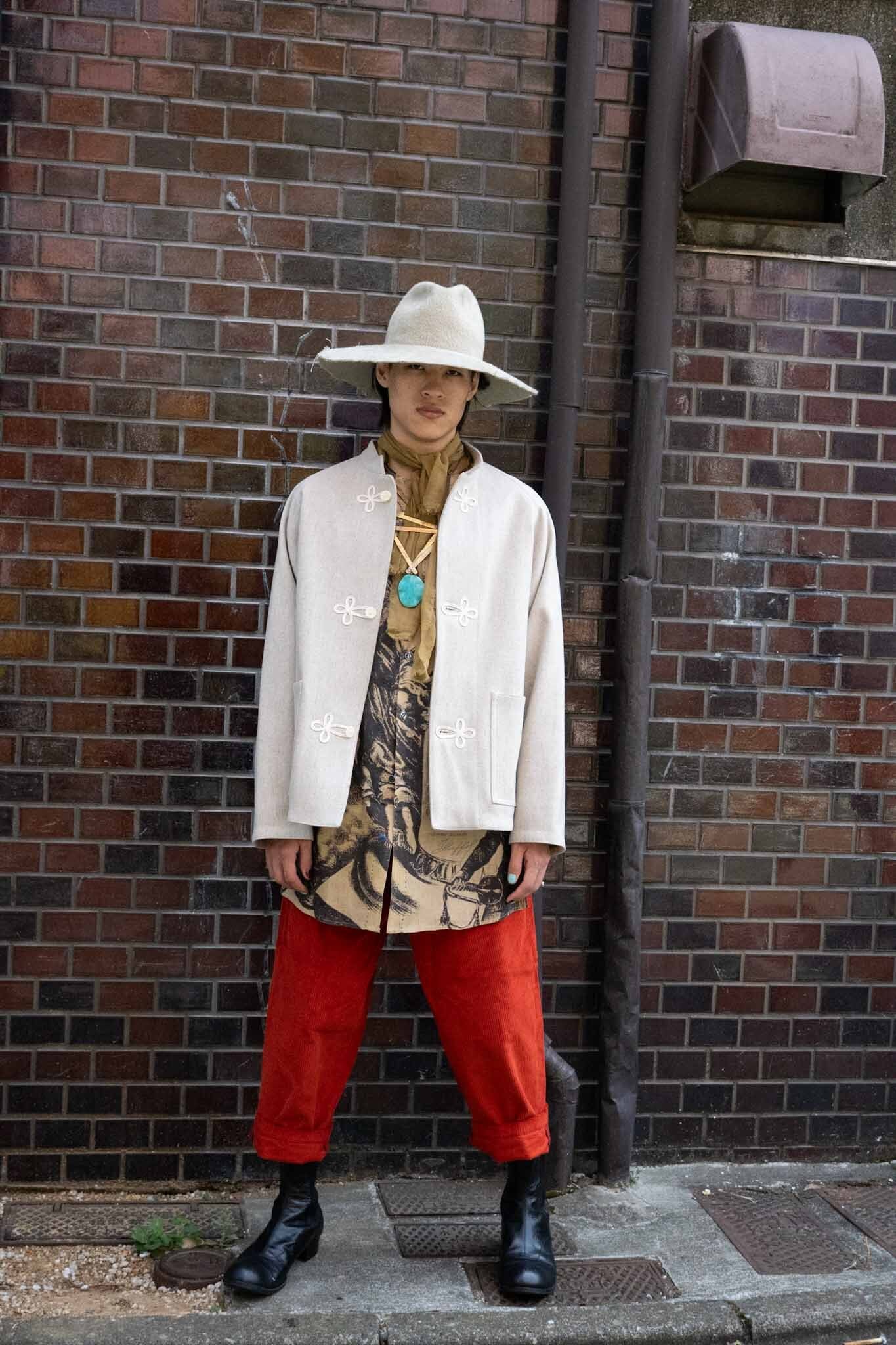 HAVERSACK / Vintage Melton Stand Collar Jacket （221037) | ARCD