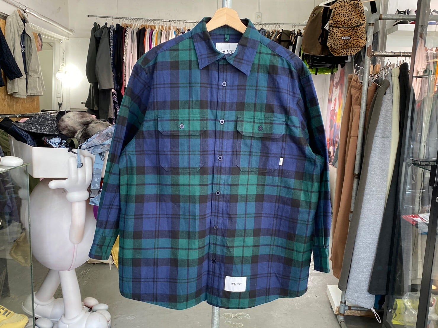 Wtaps 相応しく BD 01 / SS / CTPL Broadcloth BLACK