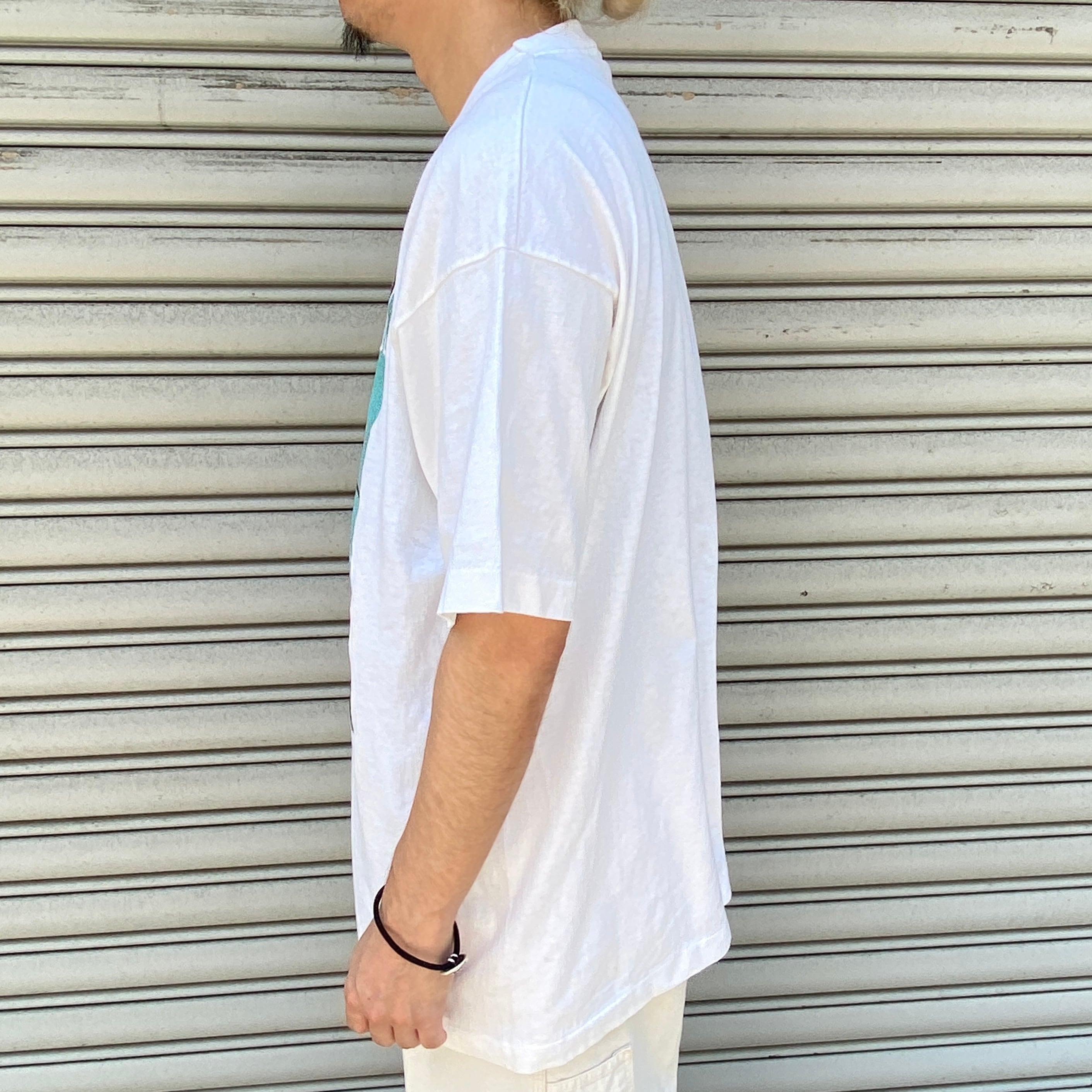 90s USA製 マダーローズ バンドTシャツ バンT プリント ホワイト XL
