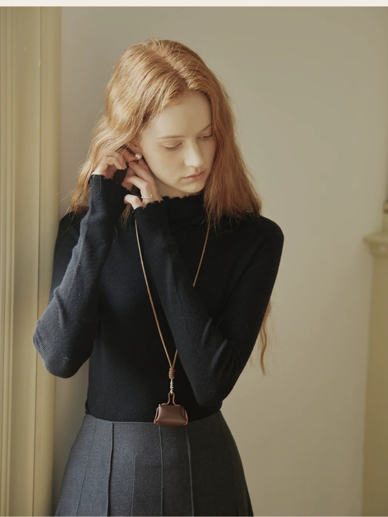 Petit Mellow High Neck Knit F0844