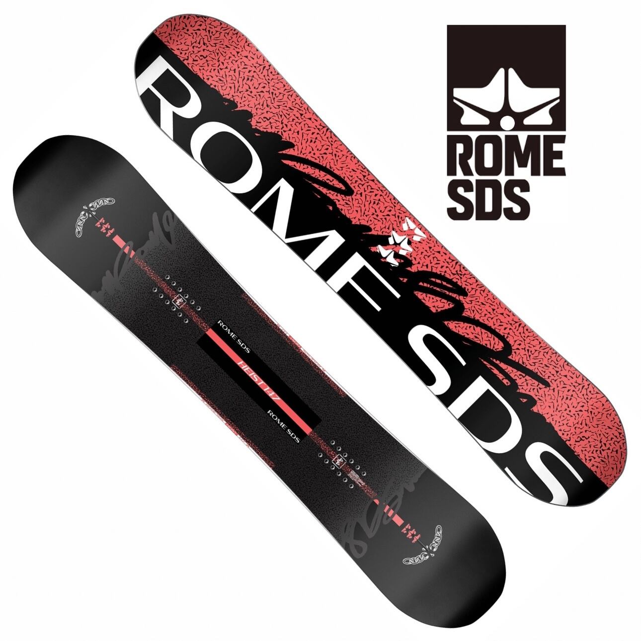 ローム　ROME  スノボ　板　スノーボード　ヘイスト　キャンバー　花柄