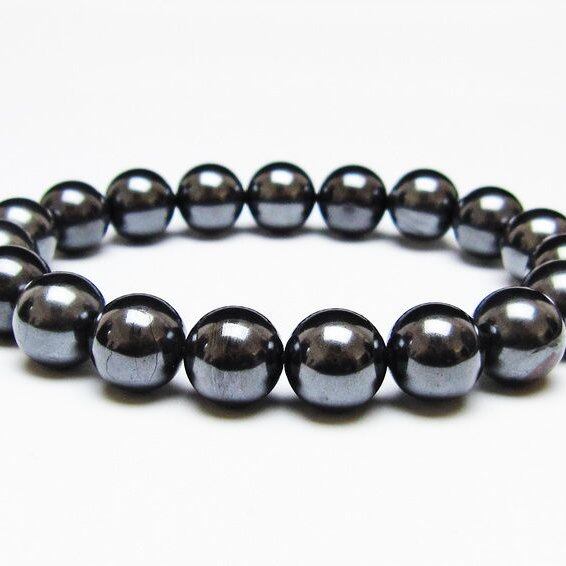 スギライト ブレスレット 11mm ブラックスギライト ブレスレット ブレス 一点物 メール便可 [M便 1/10] 111-47222