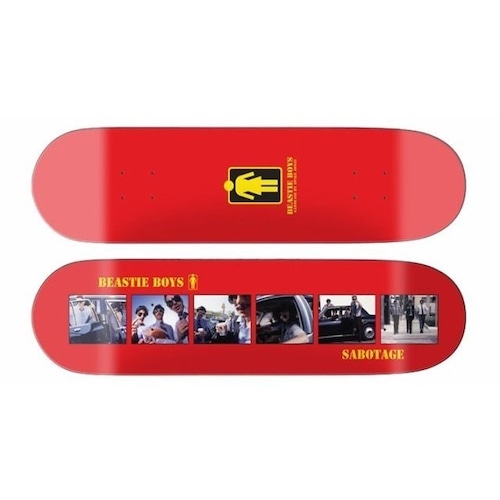 Beastie Boys × Spike Jonze × Girl　#Sabotage Skateboard Deck