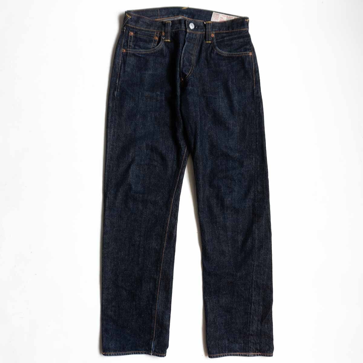 濃紺】EVISU 【LOT.2000 デニムパンツ】32×32 エビス ジーンズ 赤