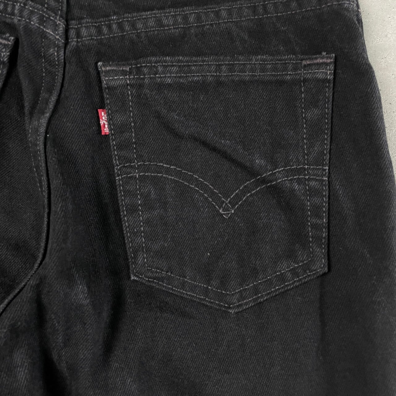 90年代 USA製 Levi's リーバイス 517 後染め ブラックデニムパンツ ...