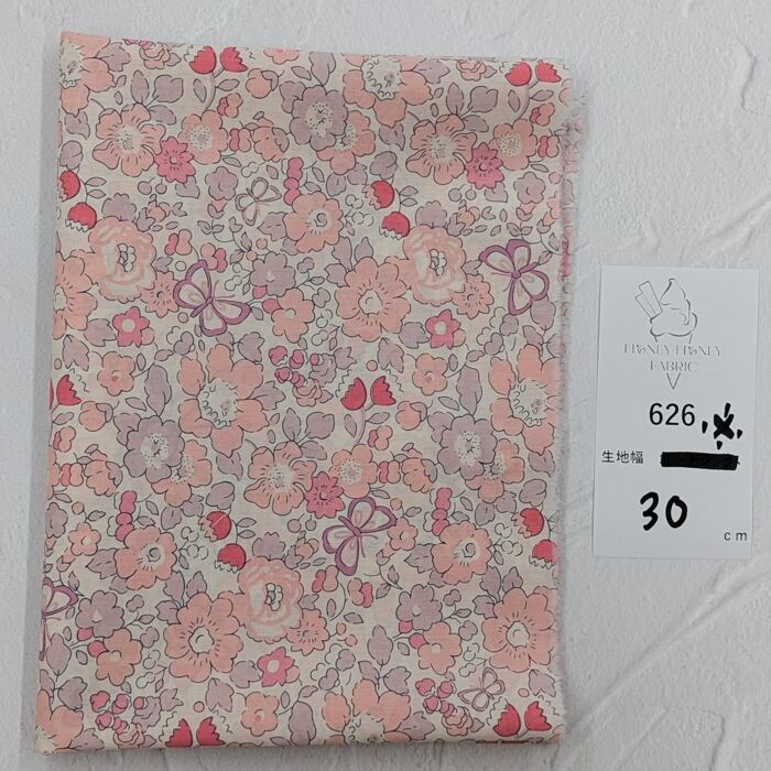 *《626》◆輸入 リバティ LIBERTY タナローン カットクロス ハギレ