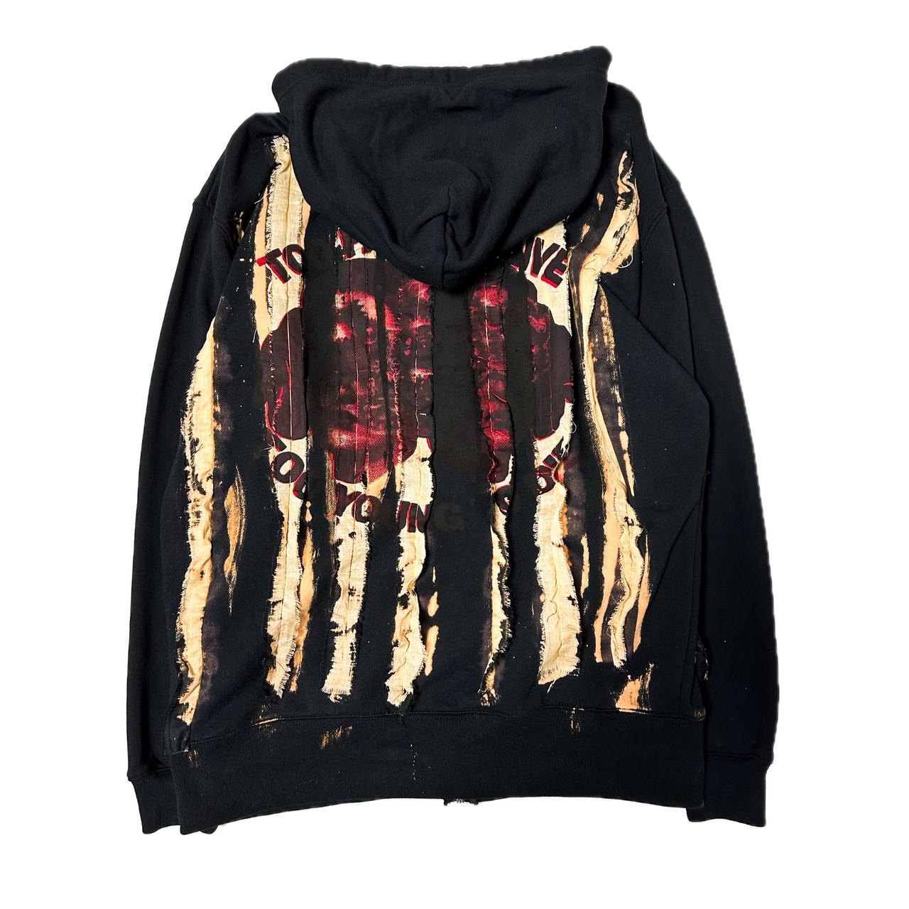 UNFINISHED ダメージパーカー24057