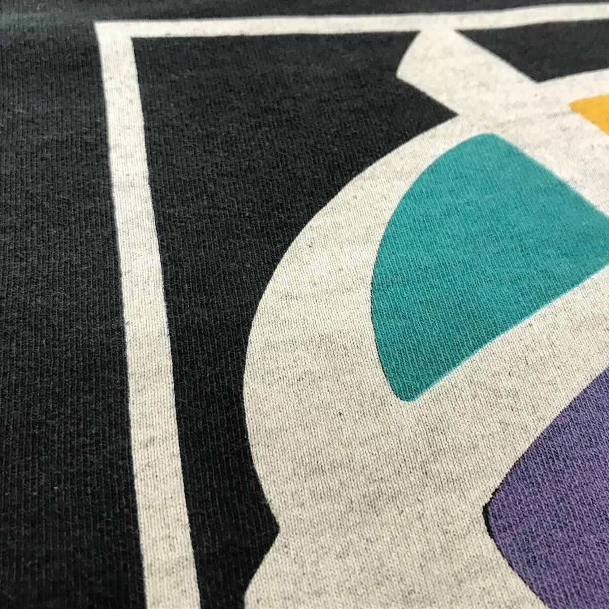 90年代 USA製 TEKTRONIX TEK COLOR 企業ロゴTシャツ ブラック XXL