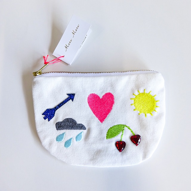 アイコン ポーチ Meri Meri  ICONS POUCH