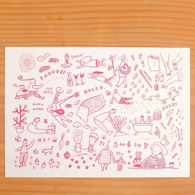 【CHIQON】PAPER IN B6サイズ 便箋「LIKE」