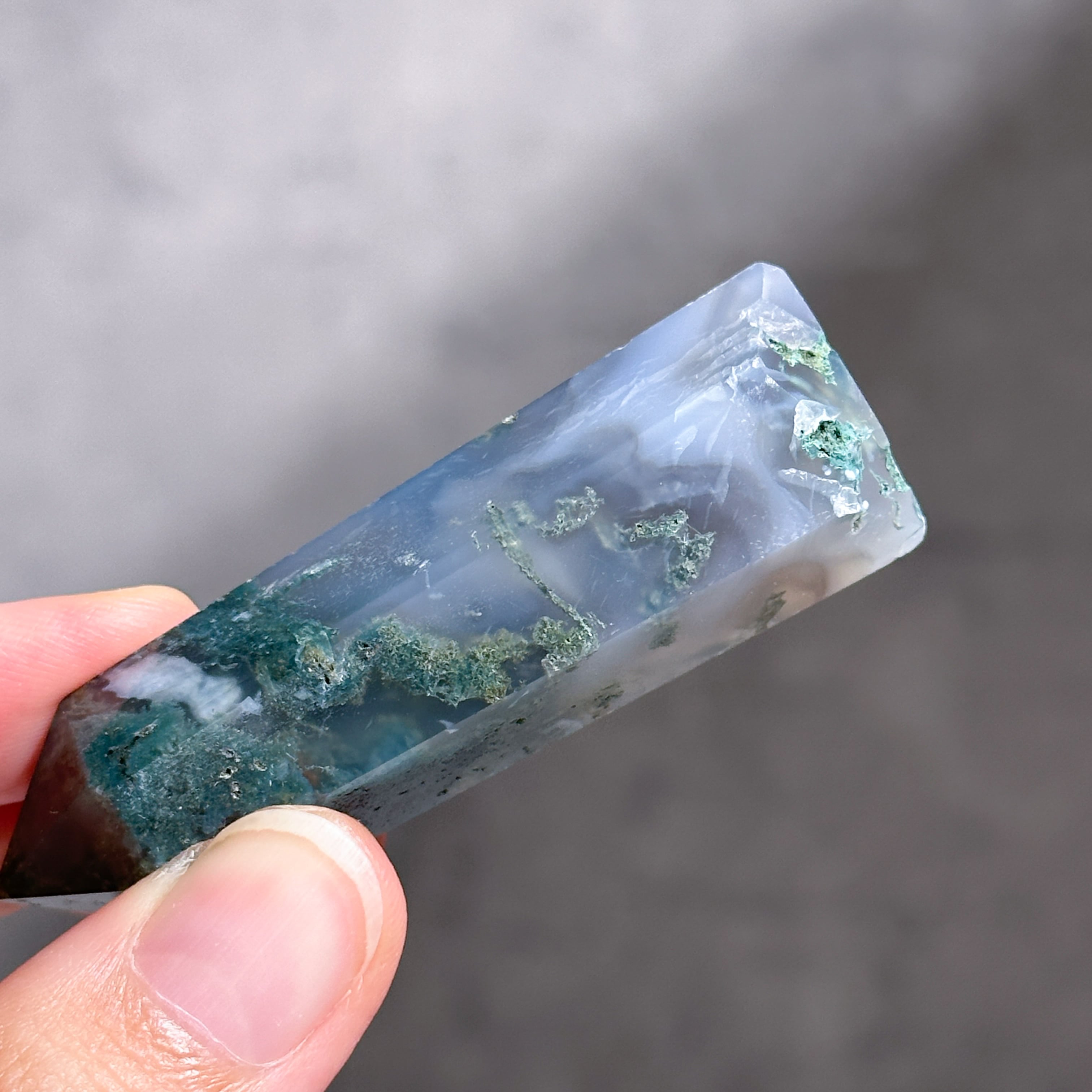 モスアゲート タワー12◇ Moss Agate ◇天然石・鉱物・パワーストーン