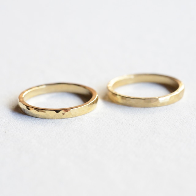 〈Brass〉 HE(S) ring / 2mm