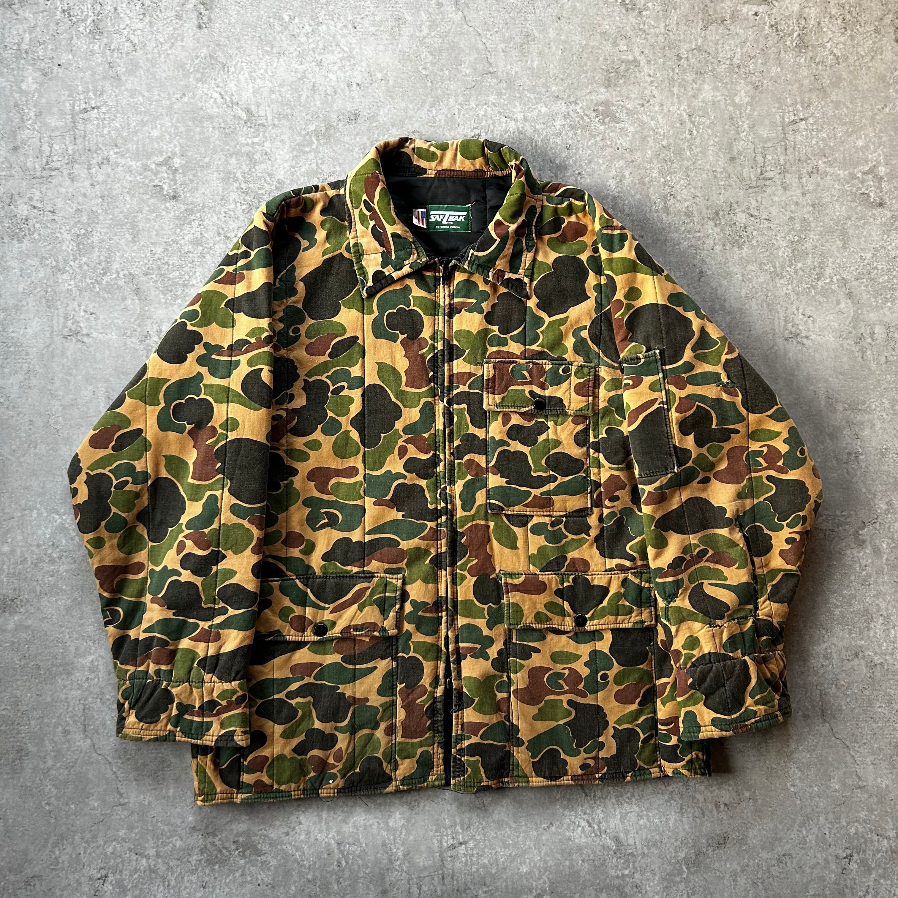 70s80s SAFTBAK ハンティングジャケット ダックハンターカモ柄 70s80s SAFTBAK ハンティングジャケット ダックハンターカモ柄 | 東京