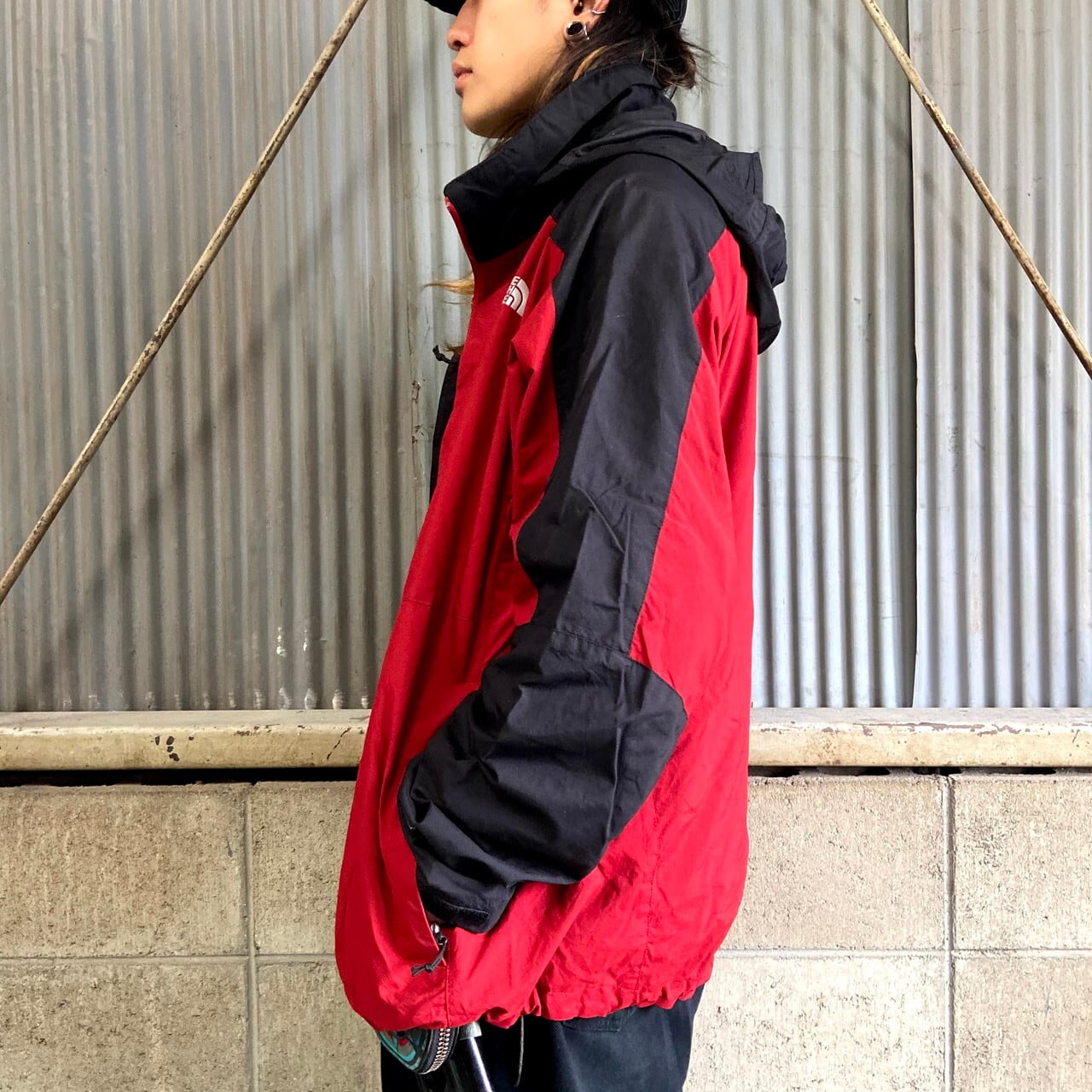 The North Face ノースフェイス ポリエステル 中綿 マウンテンパーカー ナイロンジャケット ネイビー メンズ Xxl 海外限定