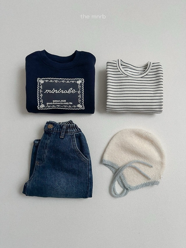 《予約》送料無料【minirobe】Autumn Little Pants