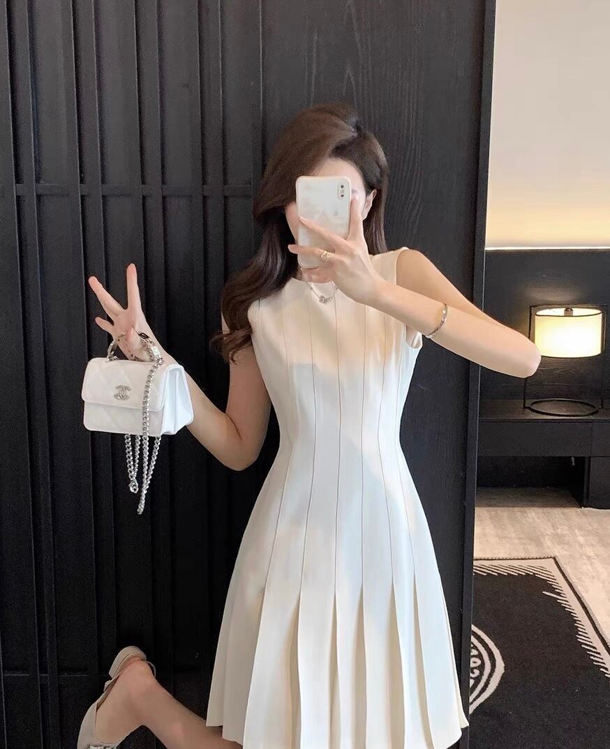 ノースリーブプリーツミニワンピース | Select shop Arudy