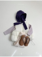 〖取寄〗韓国子供服 / 26winter / atomeme / ニットマフラーボンネット / キッズ *FREE*