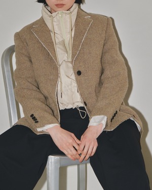 【送料無料】Cutoff Wool Jacket [TODAYFUL] /12320105