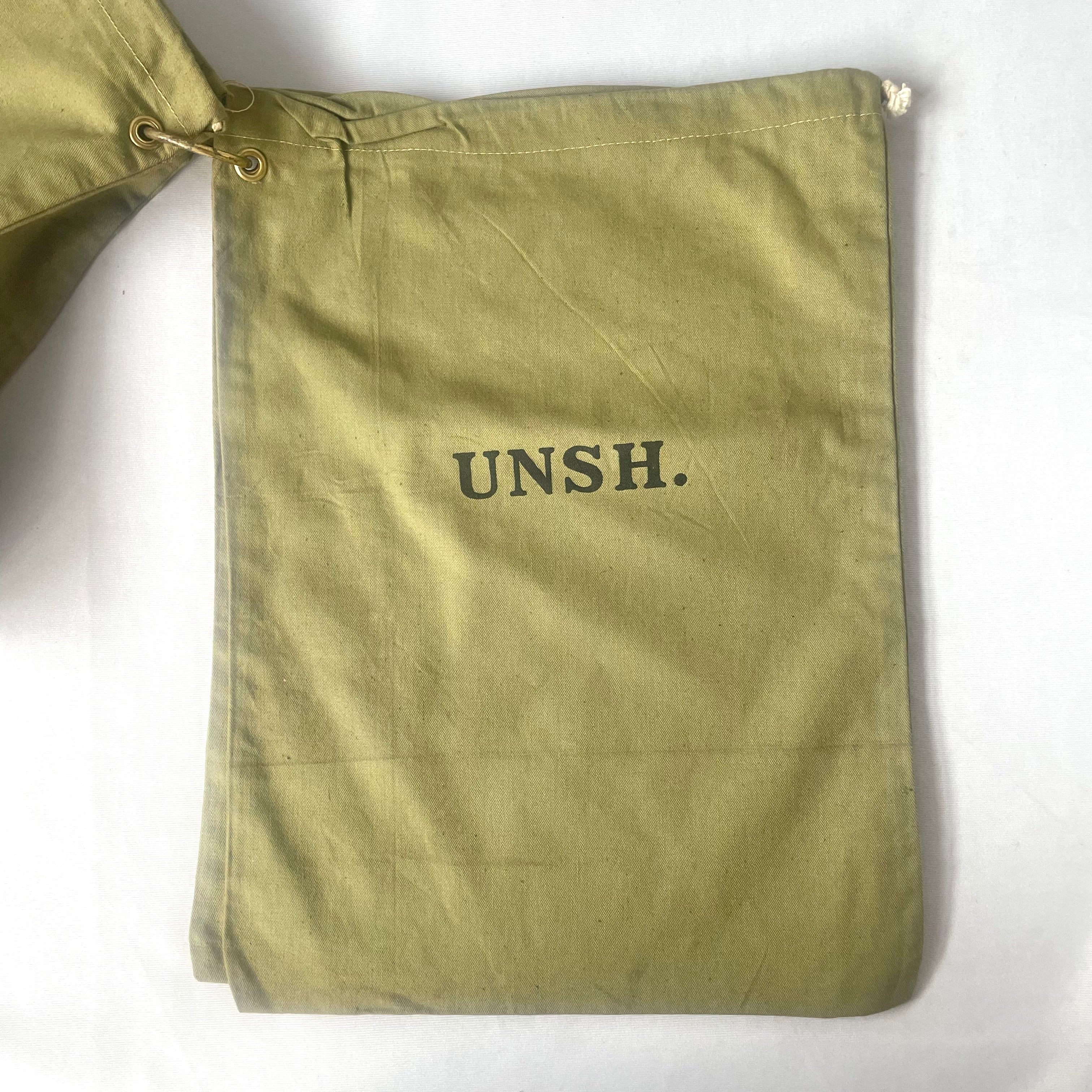 D/S military drawstring porch M ミリタリー巾着バッグ | &Dorothy