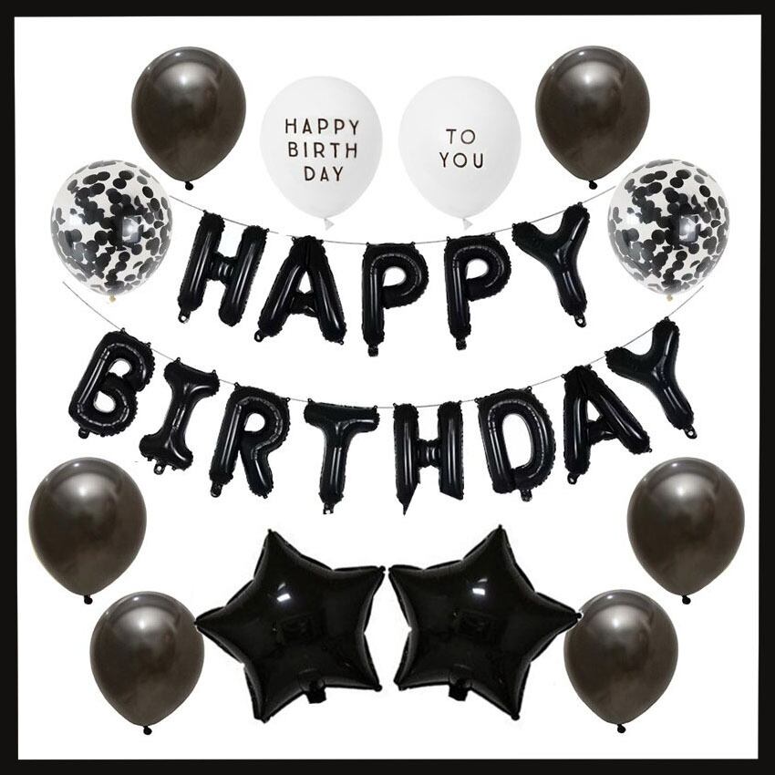 風船 パーティー バルーン 誕生日 お祝い 26点セット 【HB-01】