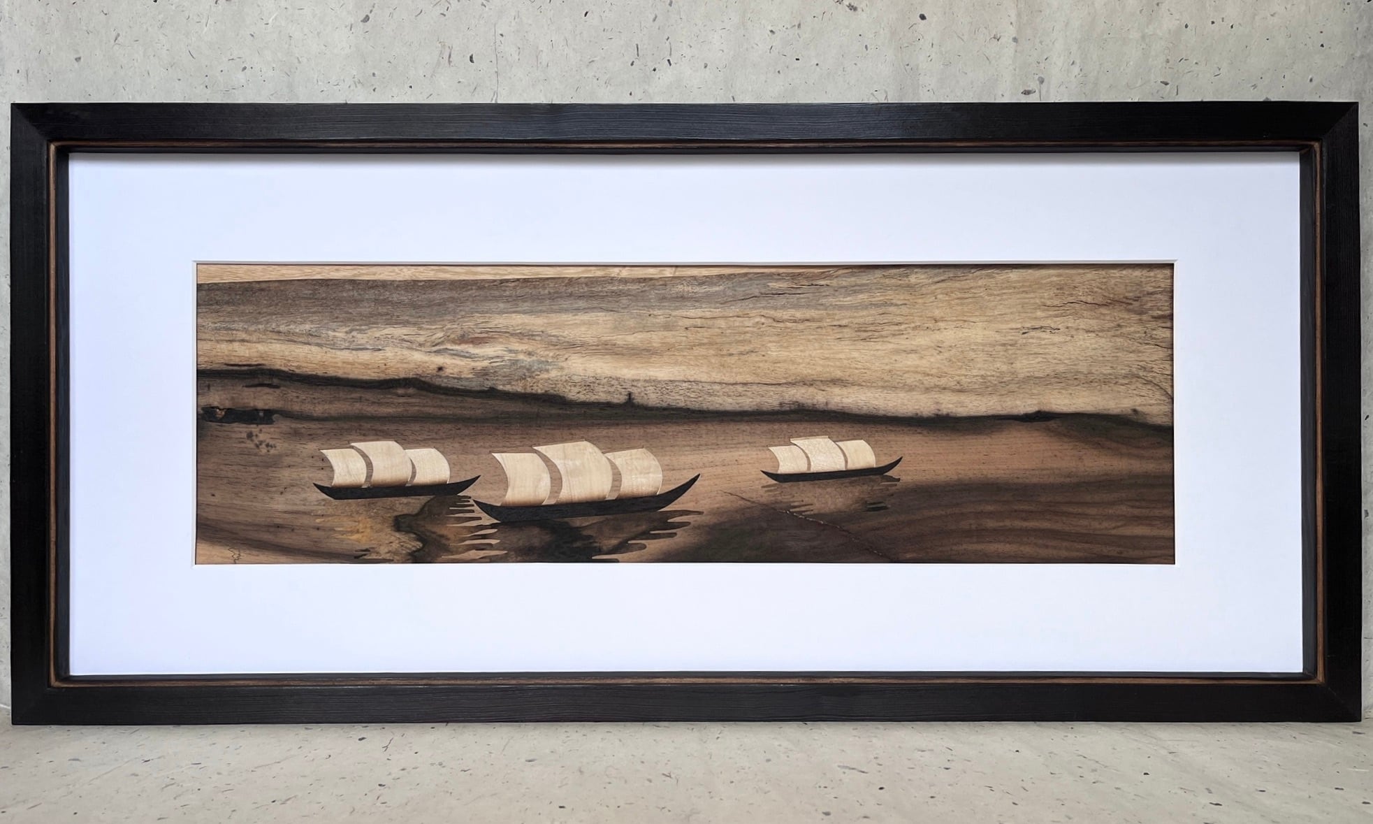 木象嵌絵画 小森谷徹