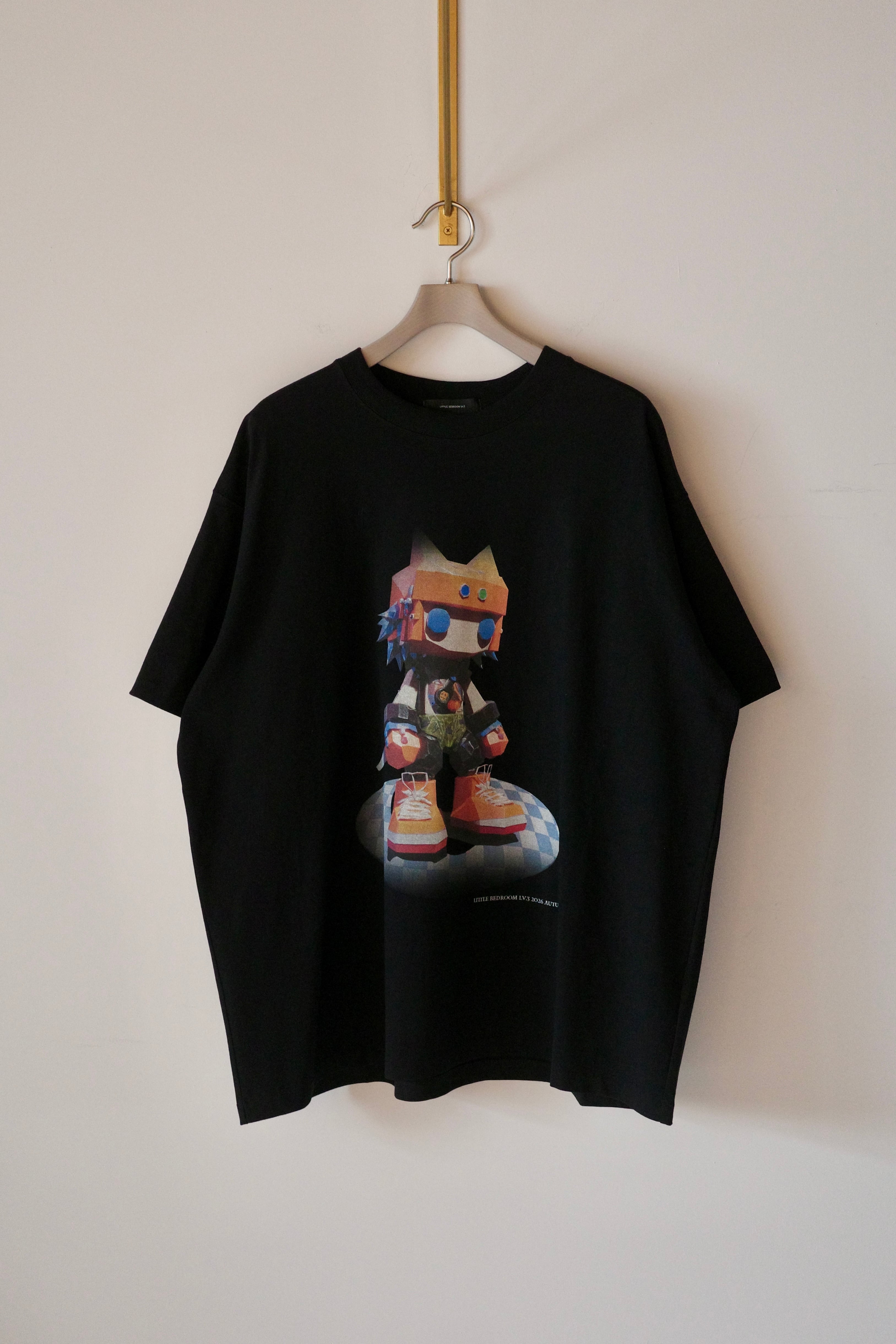 LITTLE.BEDROOM 【Lil.Bed Lv.3 Tshirt -Black-】