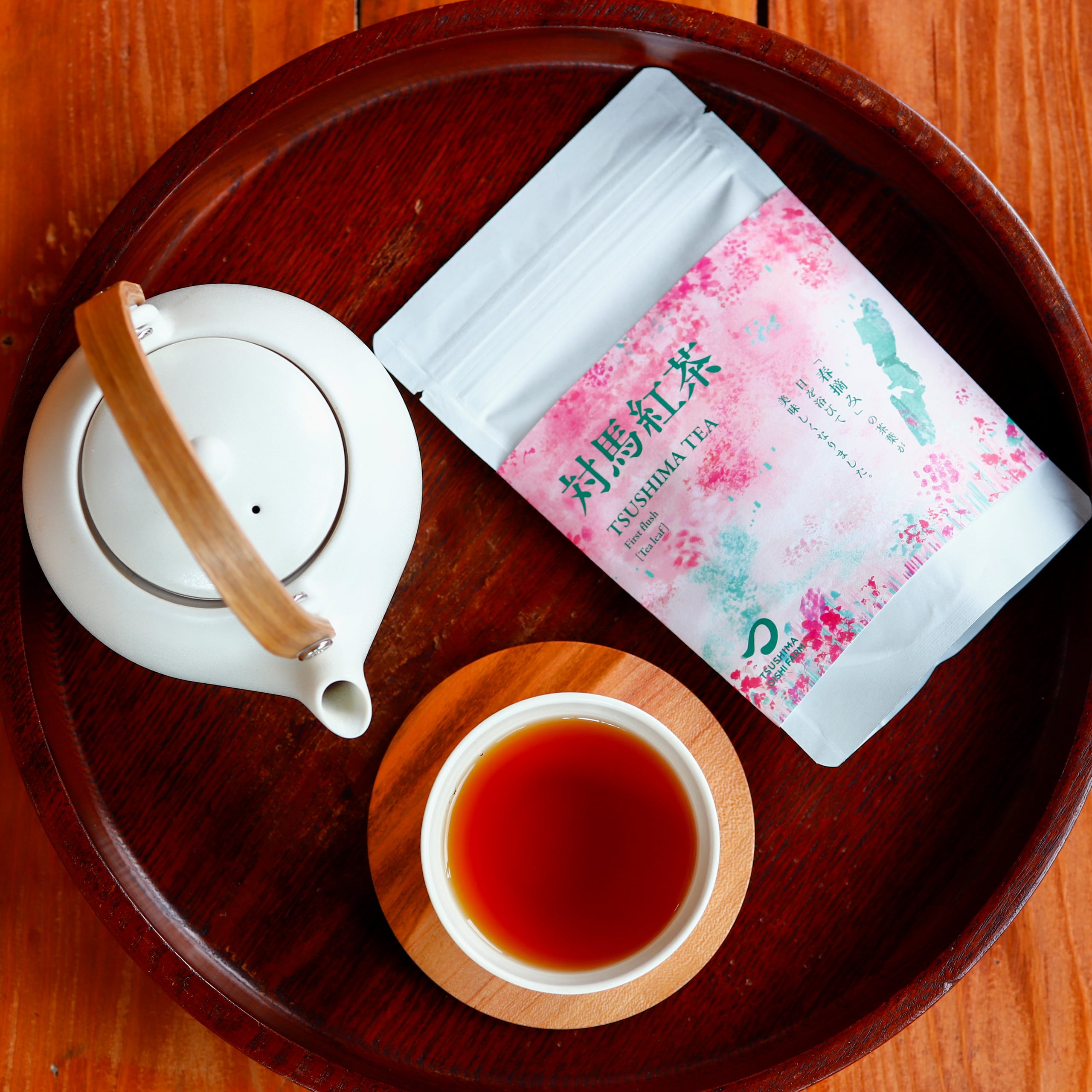 対馬紅茶フルリーフ【春摘み】 30g | つしま大石農園