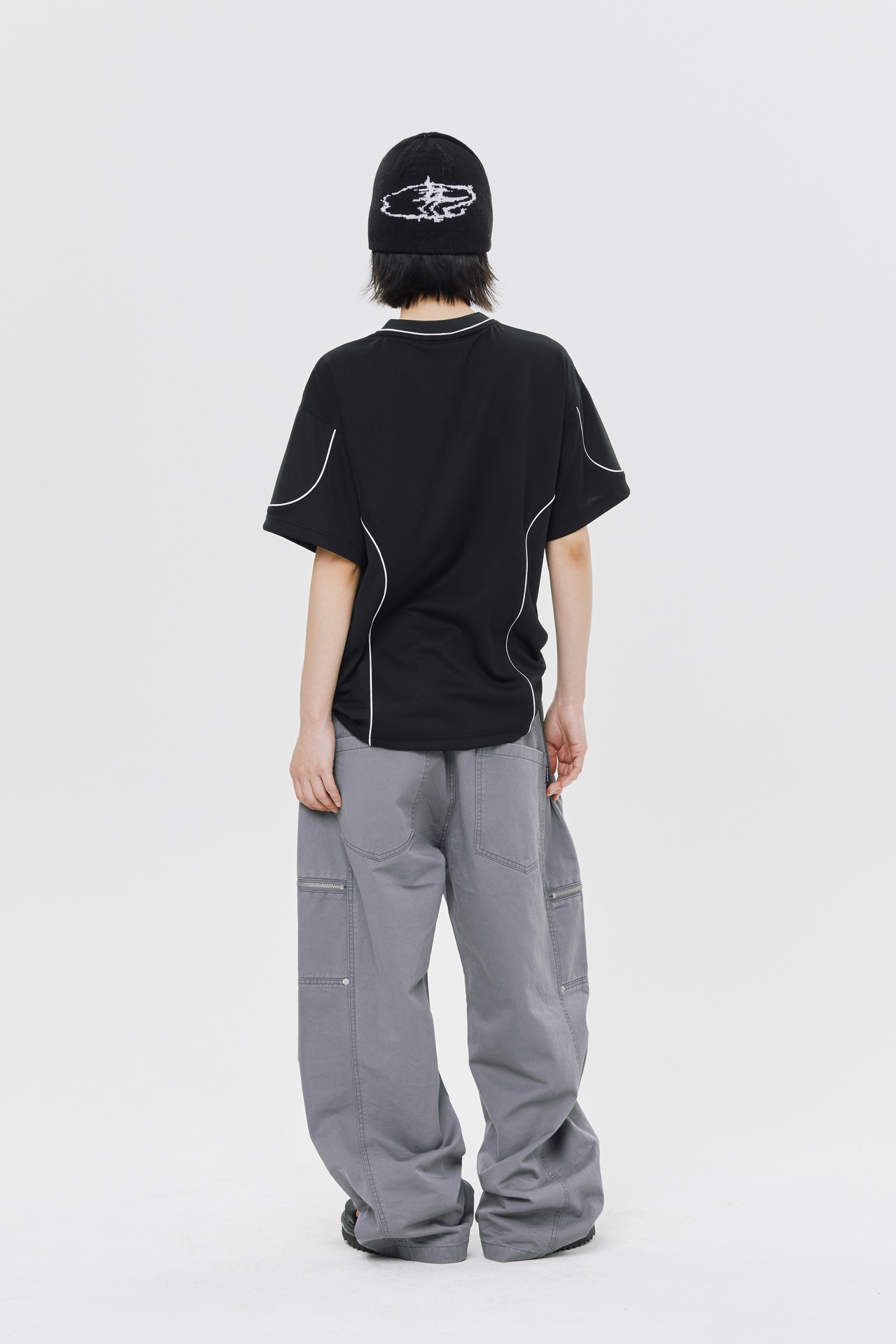 PIPING SPORT JERSEY_BLACK
