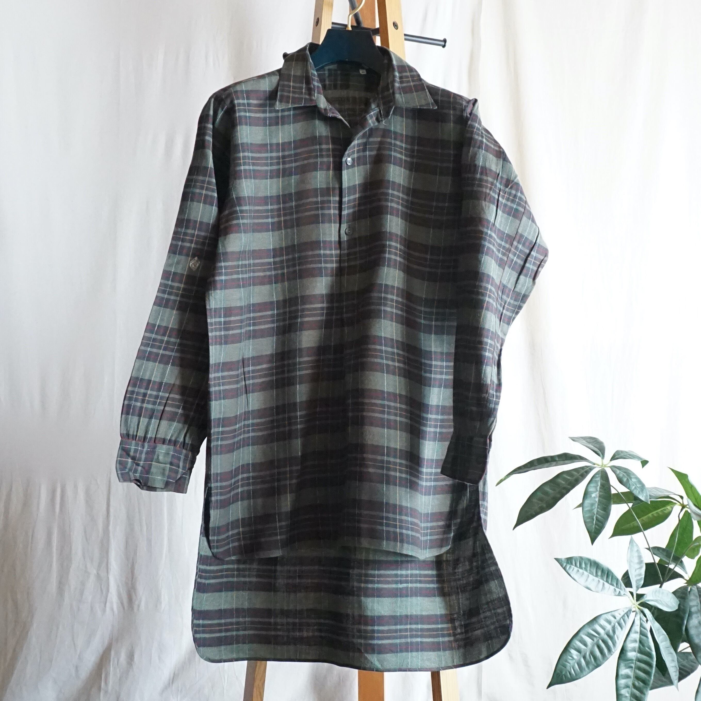 DEAD STOCK50s Swedish Army Pull Over Shirts スウェーデン軍 プル