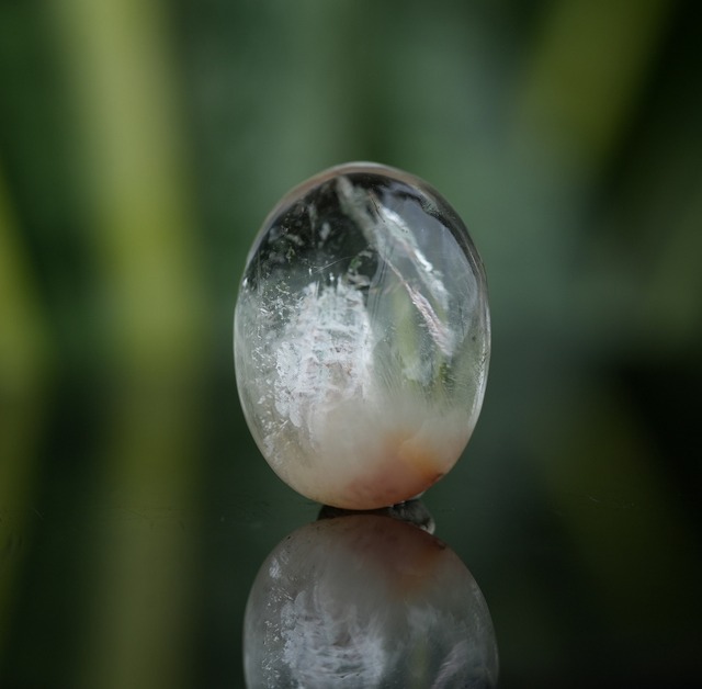 ピンクの毛並み★アンフィボール ガーデンクォーツ 　s1551