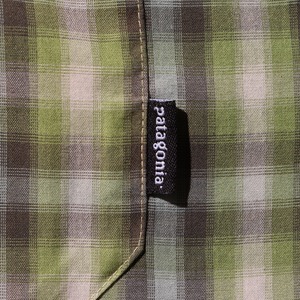 美品 M 05年 オンブレチェックシャツ Patagonia 緑 パタゴニア グリーン ombre