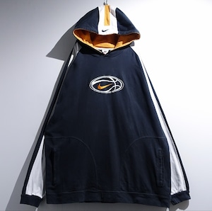 90s "NIKE" Black Logo & Switch Design Sweat Parka