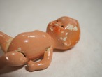 お座り上手の双子ビスク　2体セット（ペイント剥がれあり） 画像16