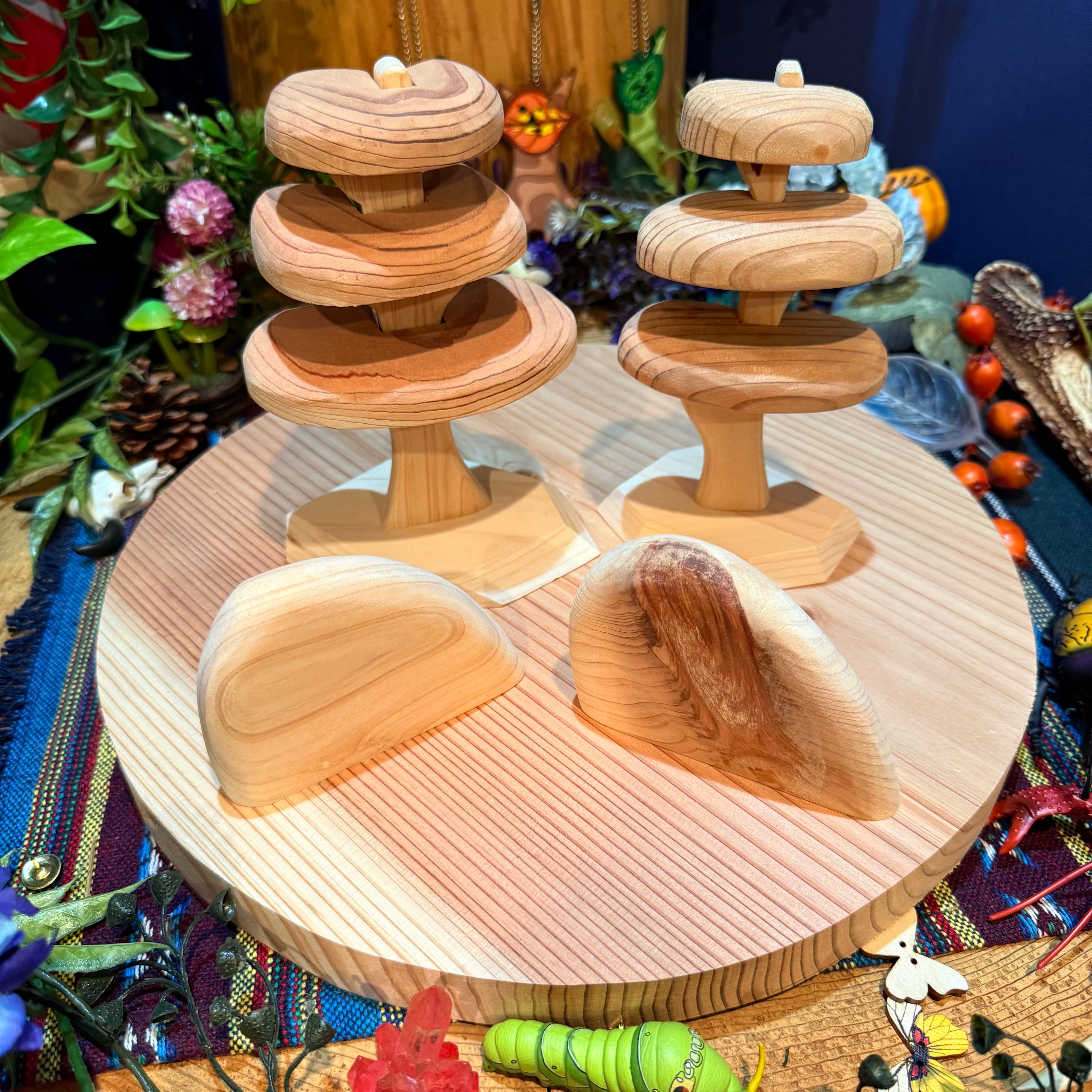 ミニ神棚フルセット〜雅（みやび）〜（横30cm高さ30cm） | simanto工房