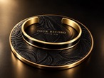 GOLDEN VOYAGE Crocodile × Brass Cuff Bracelet TOUR RECORD（小）