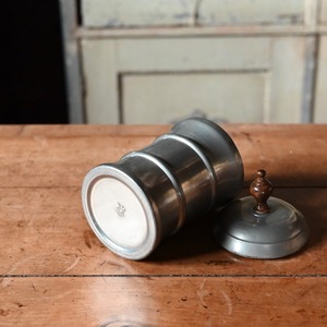 Pewter Canister / ピューター キャニスター【B】〈 エタン・収納・店舗什器・食器・アンティーク・ヴィンテージ 〉113951