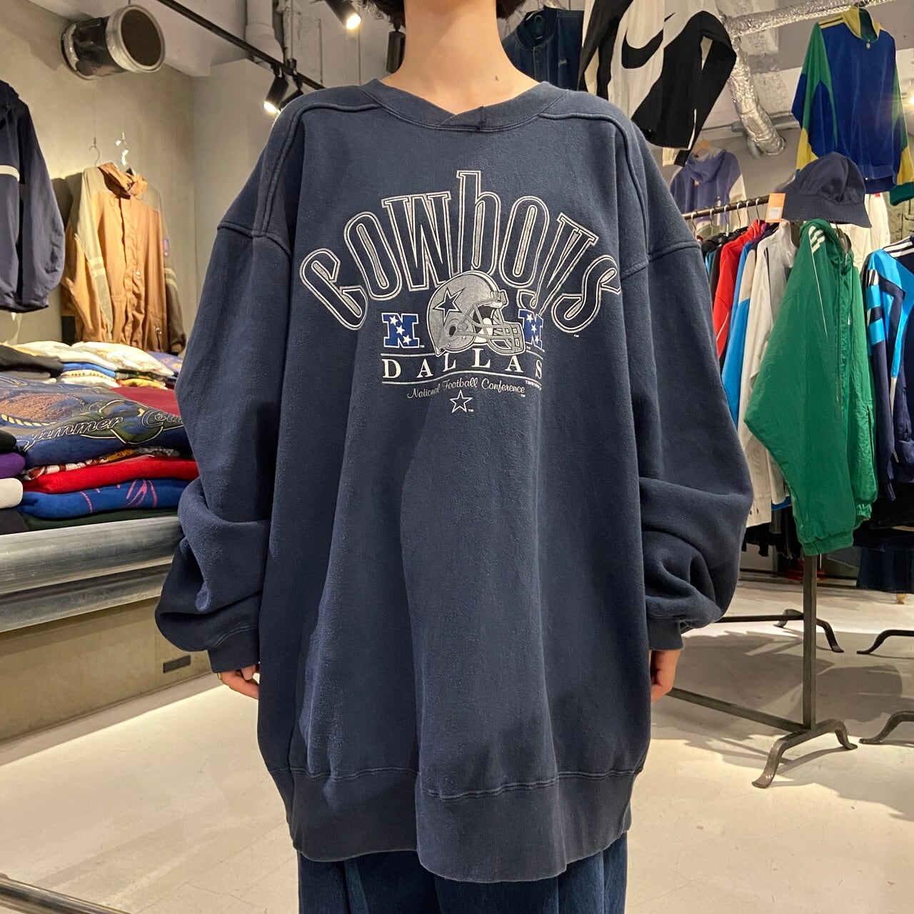 USA製 90s　DALLAS COWBOYS ゆったり大きめ  スウェット