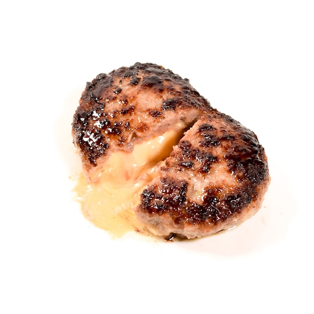 [冷凍] チーズin合挽あらびきハンバーグ