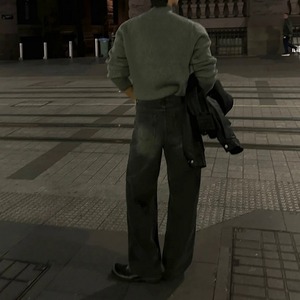 ミニマルスタイルタートルネックニット　1287